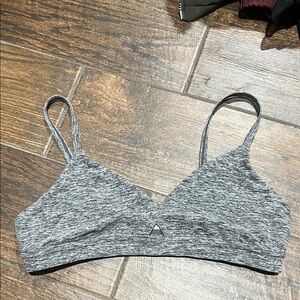 ALO Yoga Heathered Gray Bralette